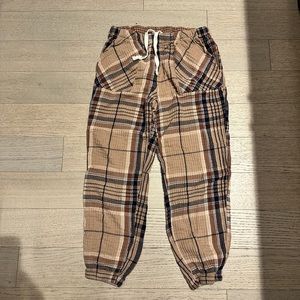 Aerie Plaid Joggers